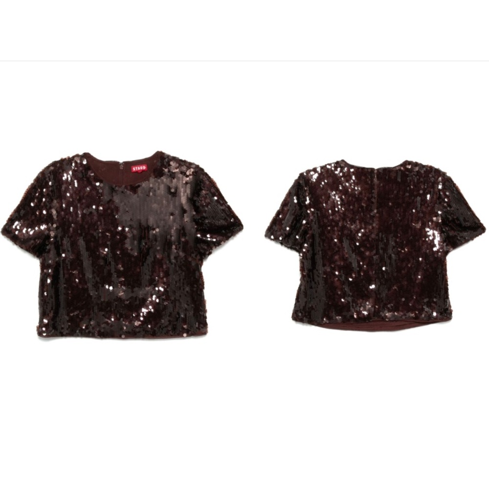 Staud Sequin Top